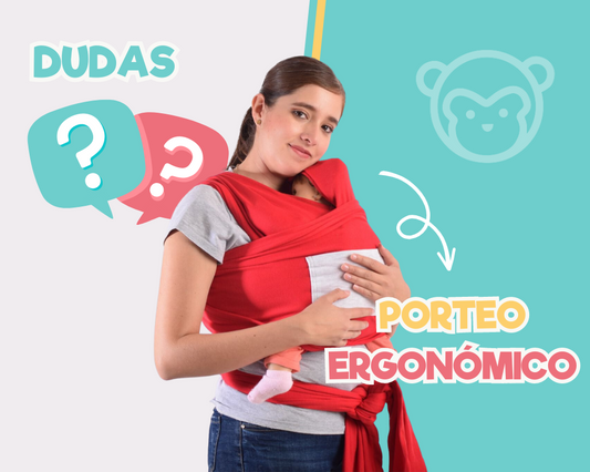 Dudas comunes de porteo ergonómico