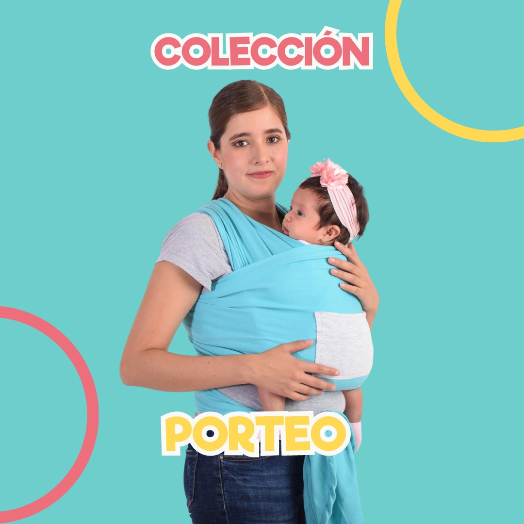Pack Fular portabebé x 2/ Color estampado - Monitos Colombia