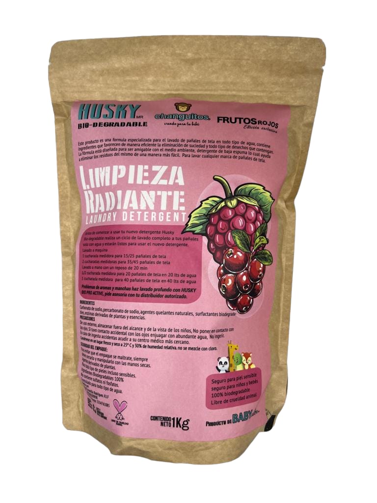 Detergente para pañal de Tela, Biodegradable para pañales Changuitos