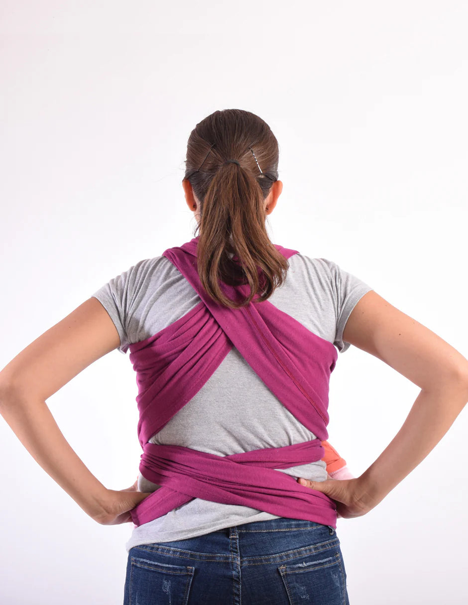 Rebozo Fular Semielástico Changuitos Bugambilia