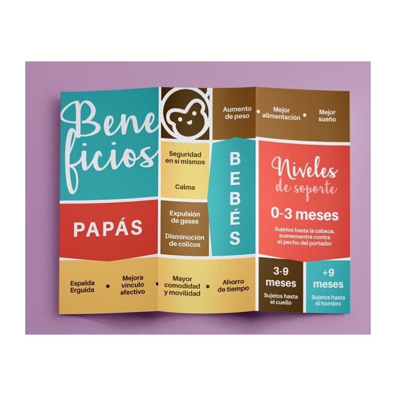 Oferta Paquete 2 Fulares Portabebé Semielástico Changuitos Envío Gratis