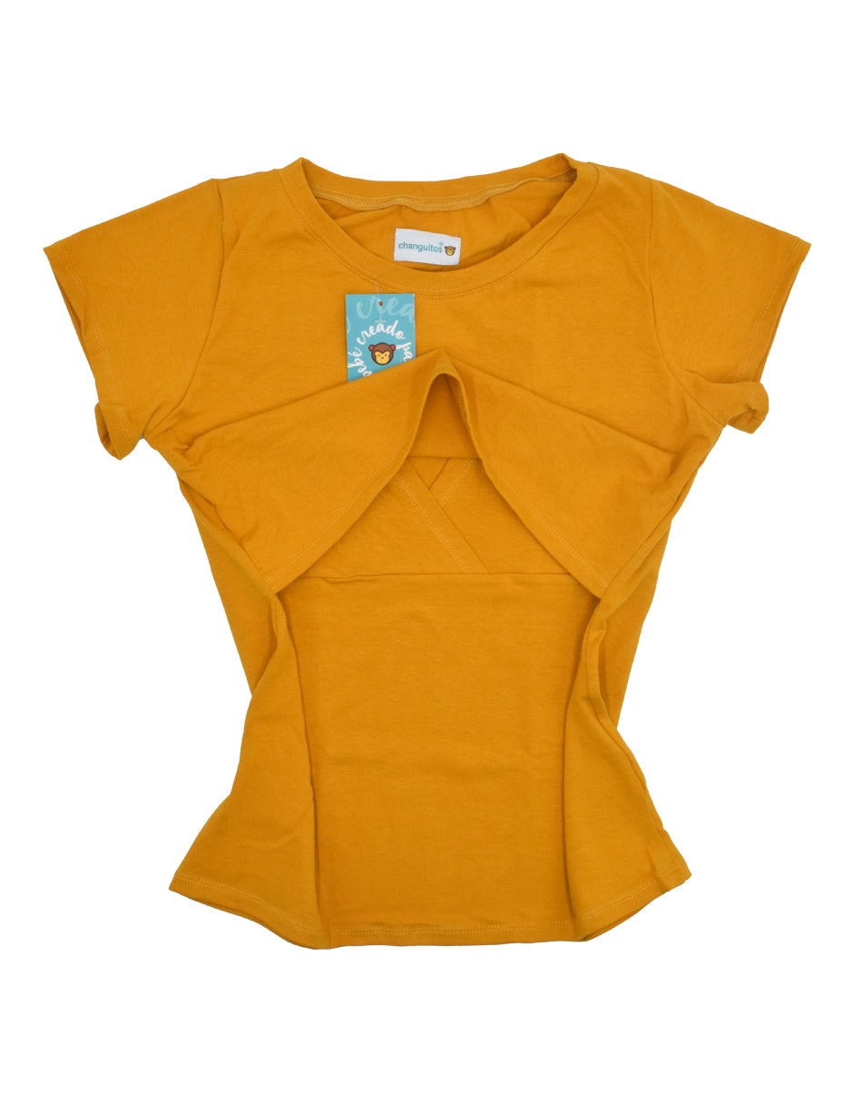 Blusa de lactancia en Algodón