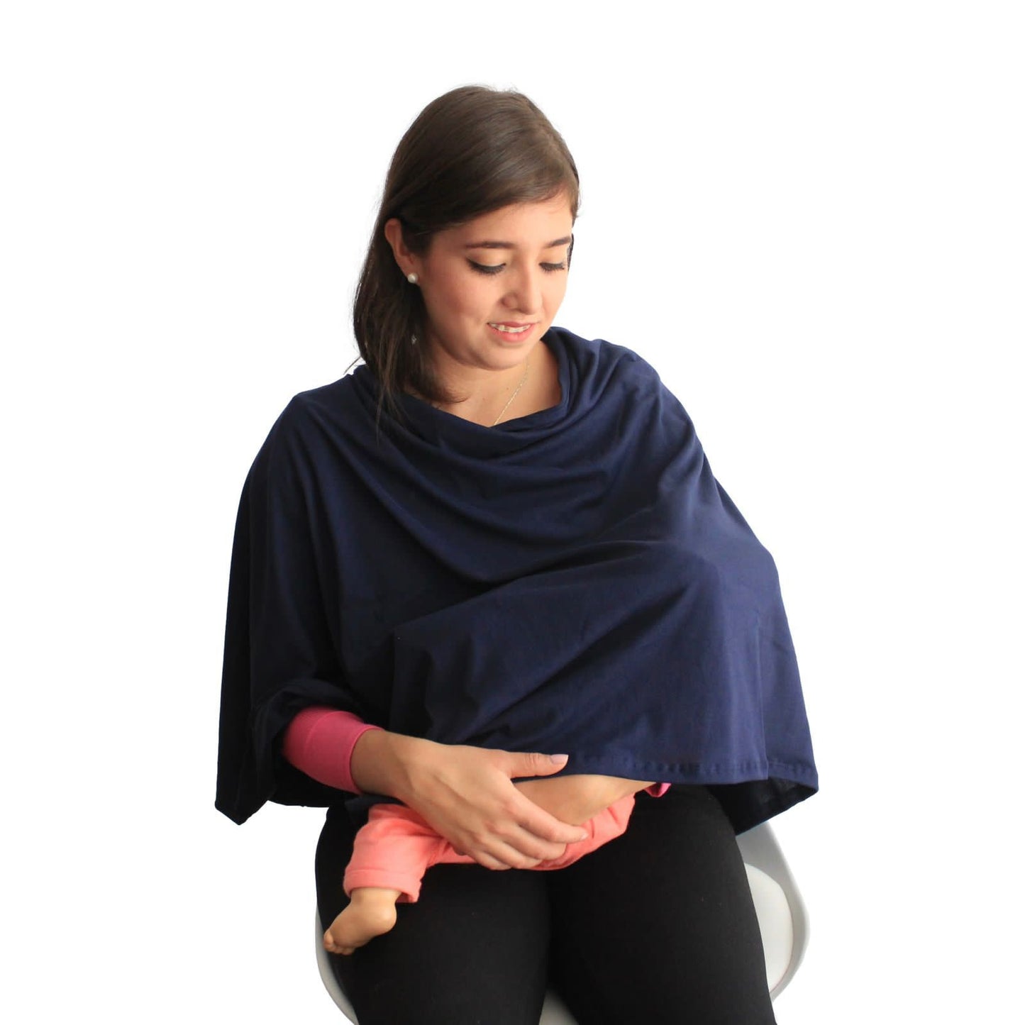 Capa Pashmina de lactancia + Fular Portabebé semielastico a elegir