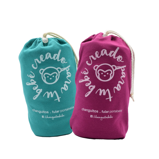 Oferta Paquete 2 Fulares Portabebé Semielástico Changuitos Envío Gratis