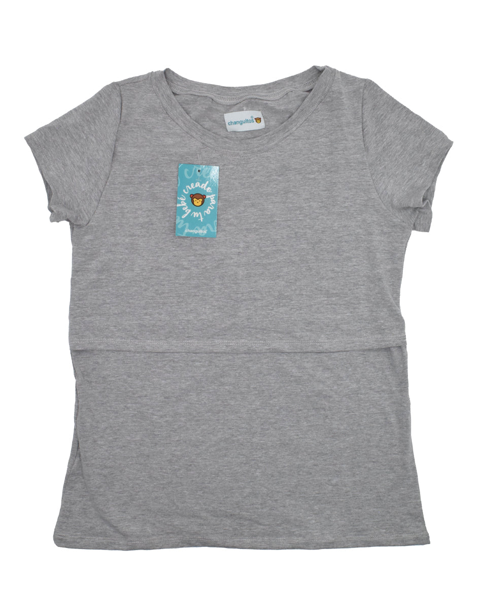 Blusa de lactancia en Algodón