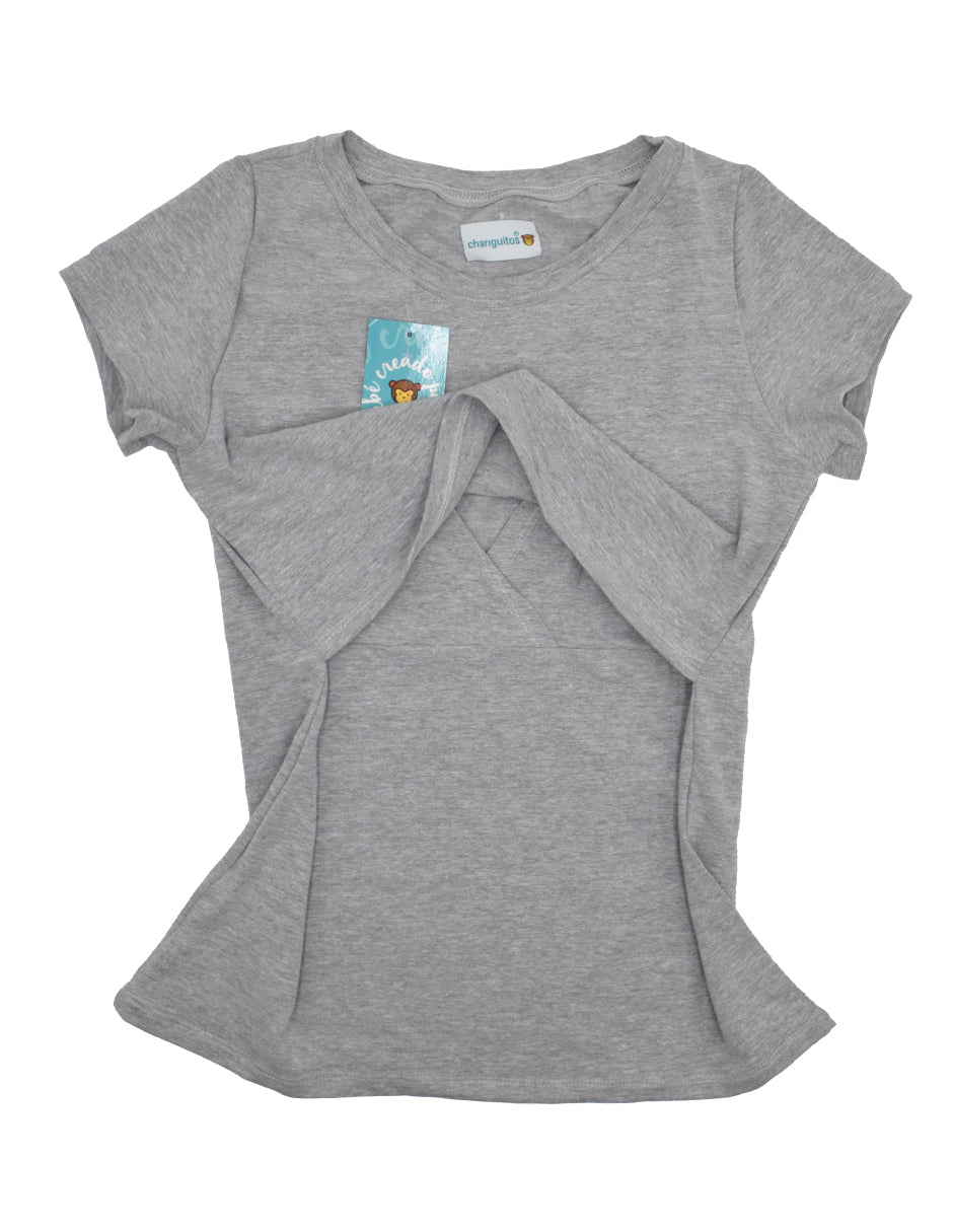 Blusa de lactancia en Algodón