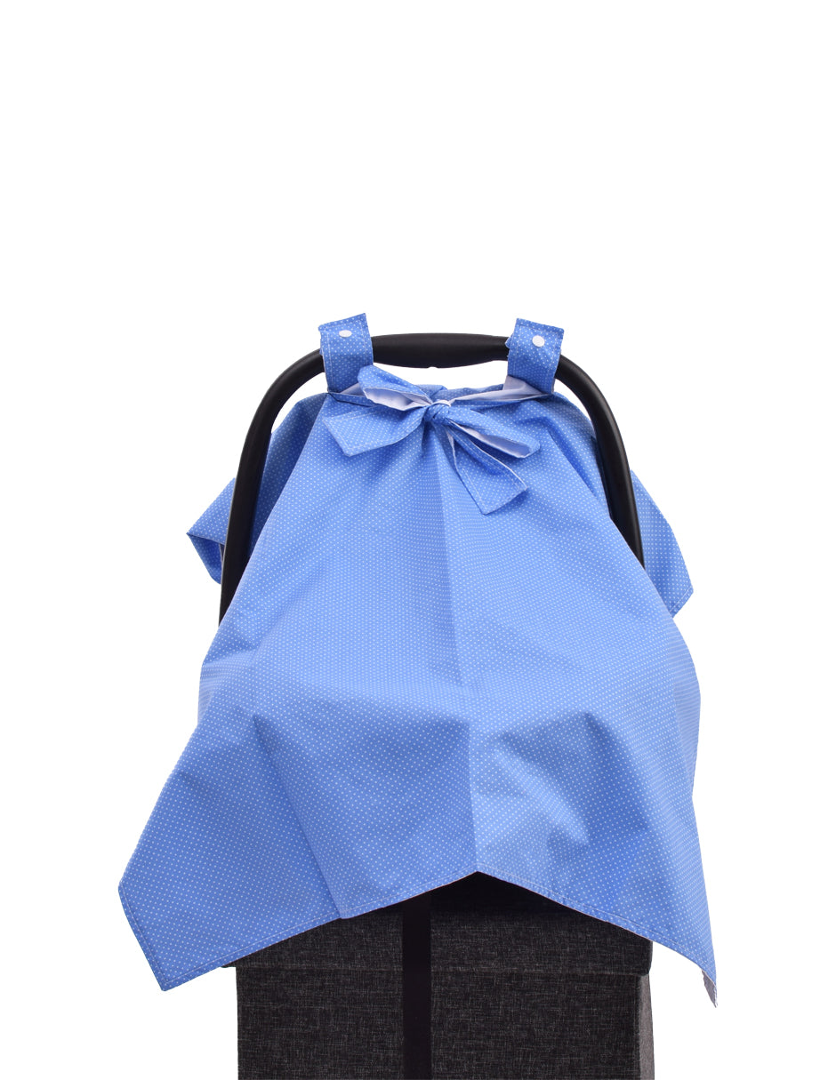 Mandil de lactancia y cubreportabebé