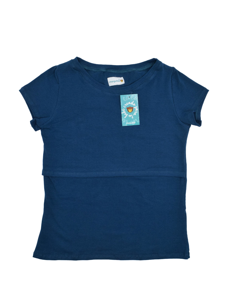 Blusa de lactancia en Algodón