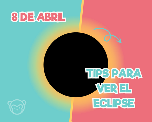 Tips para ver el eclipse con tus peques este 8 de abril