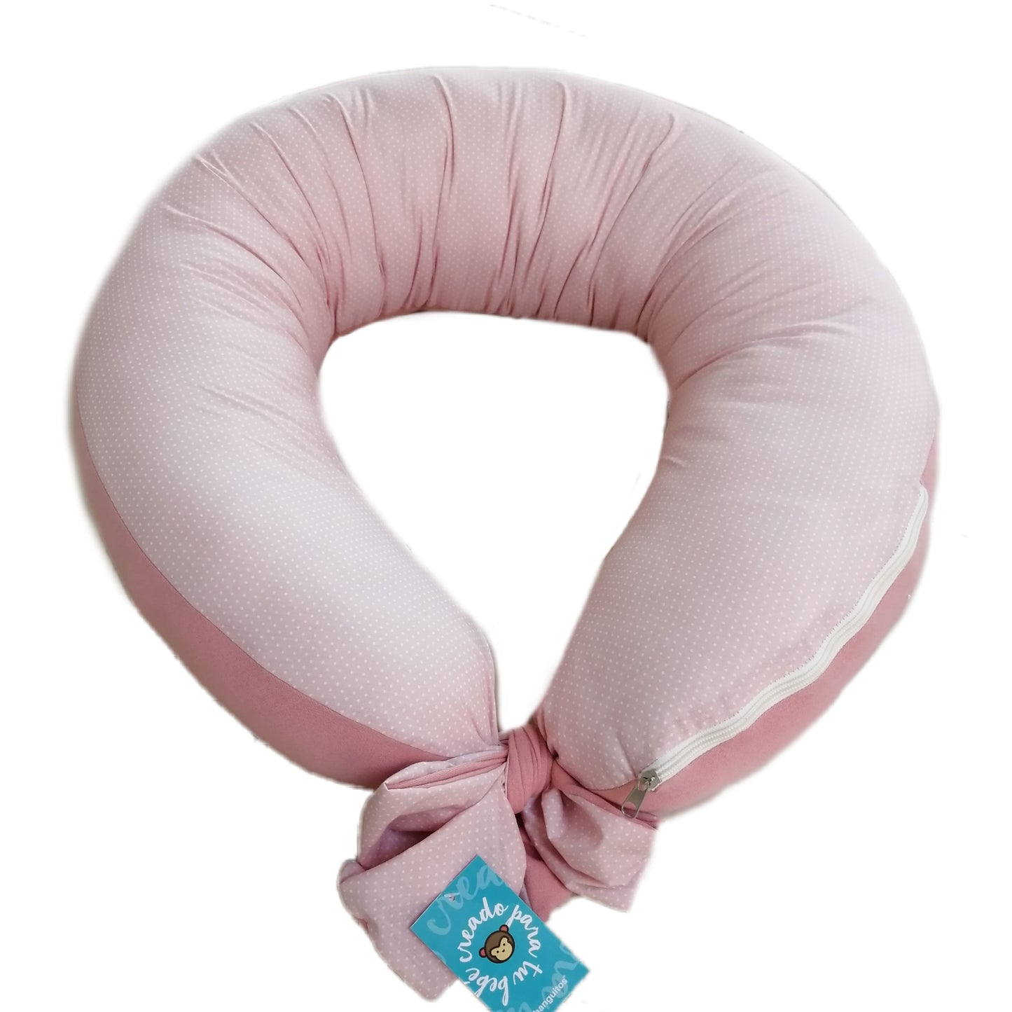 Almohada 3 en 1 Embarazo, Lactancia, Antireflujo Color Rosa