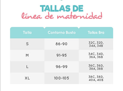 Blusa de lactancia en Algodón Blanca