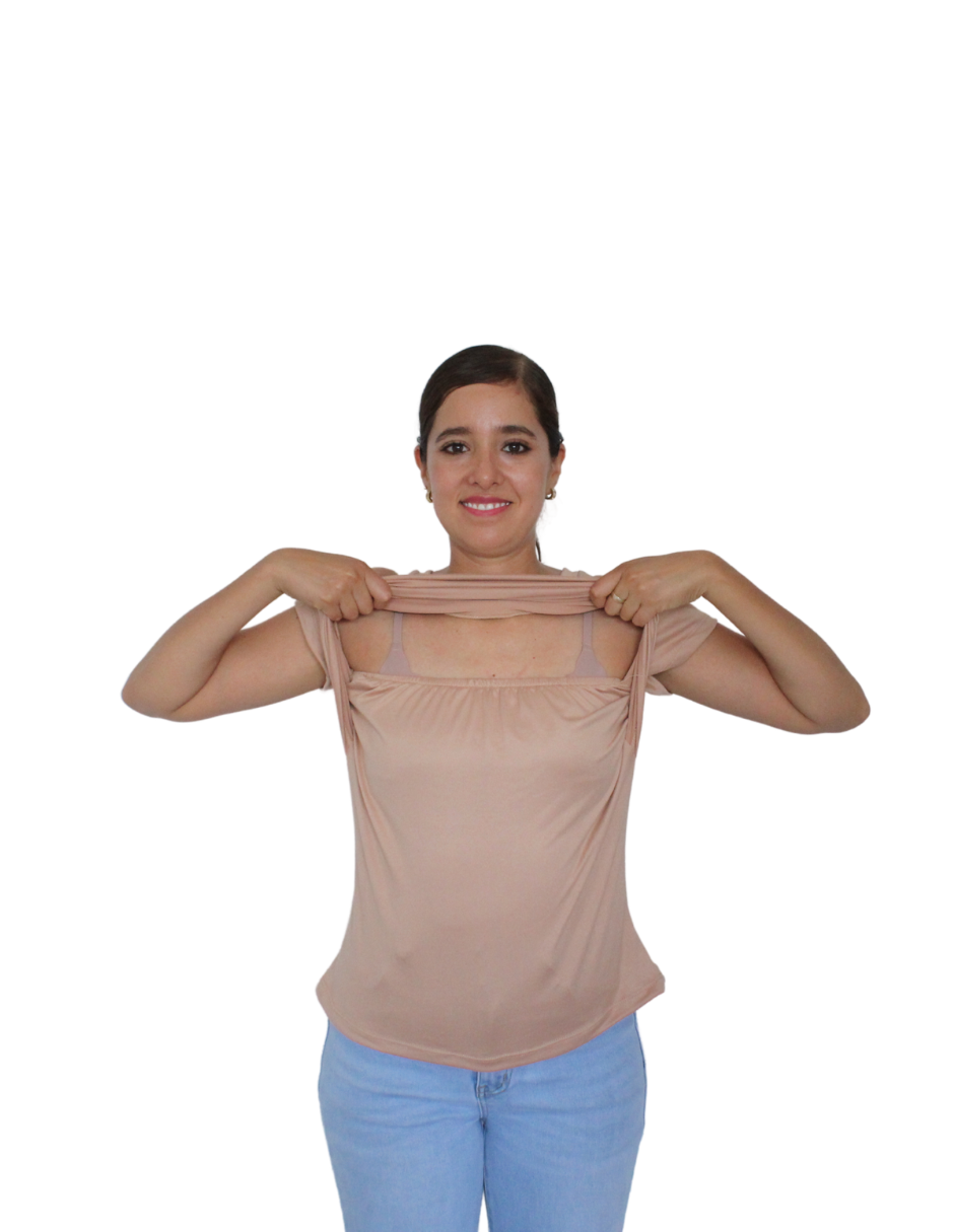 BLUSA DE EMBARAZO LYCRA