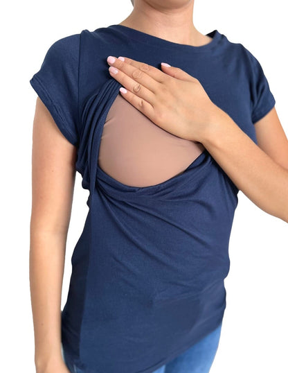 BLUSA DE EMBARAZO LYCRA