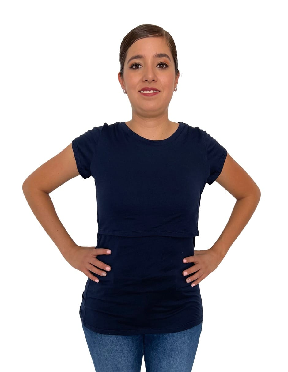 BLUSA DE EMBARAZO LYCRA