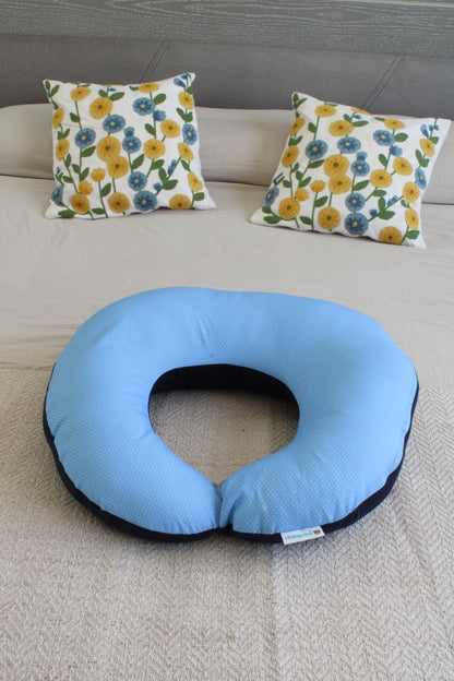 Almohada De Lactancia Y Antirreflujo Color Celeste