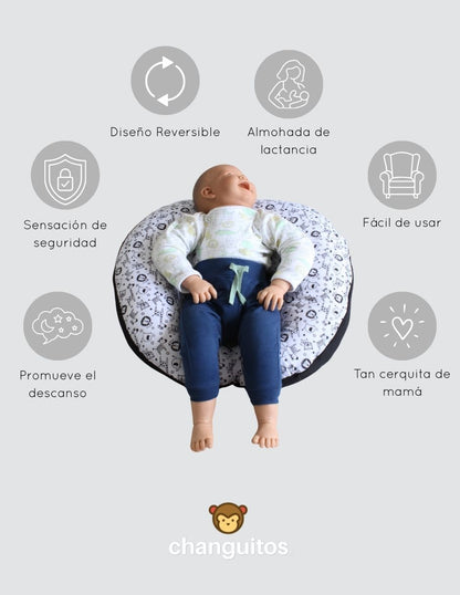 Almohada De Lactancia Y Antirreflujo Ositos
