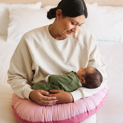 almohada de lactancia y antirreflujo Rosa