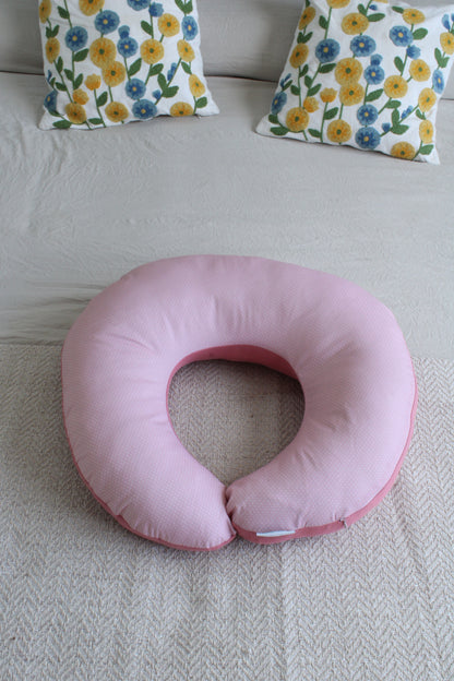 almohada de lactancia y antirreflujo Rosa