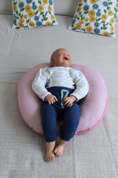 almohada de lactancia y antirreflujo Rosa