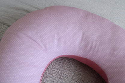 almohada de lactancia y antirreflujo Rosa