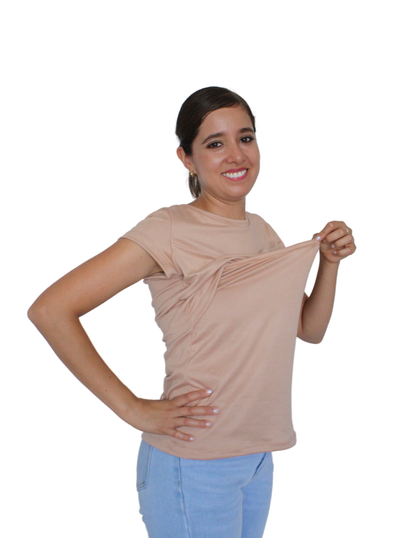 BLUSA DE EMBARAZO LYCRA