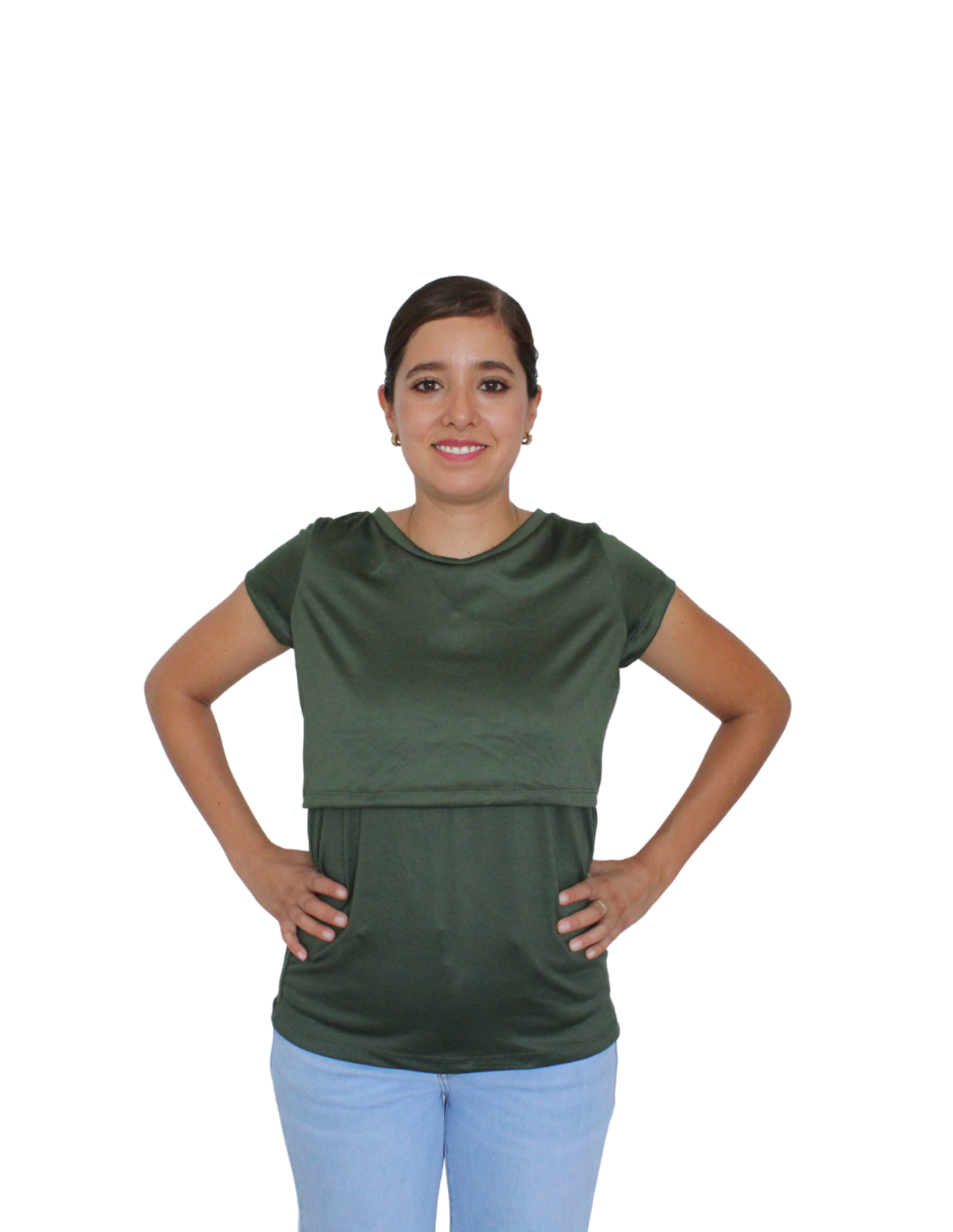 BLUSA DE EMBARAZO LYCRA