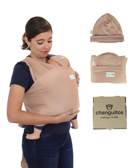 Fula Portabebé Elástico Changuitos BabyWrap Arena