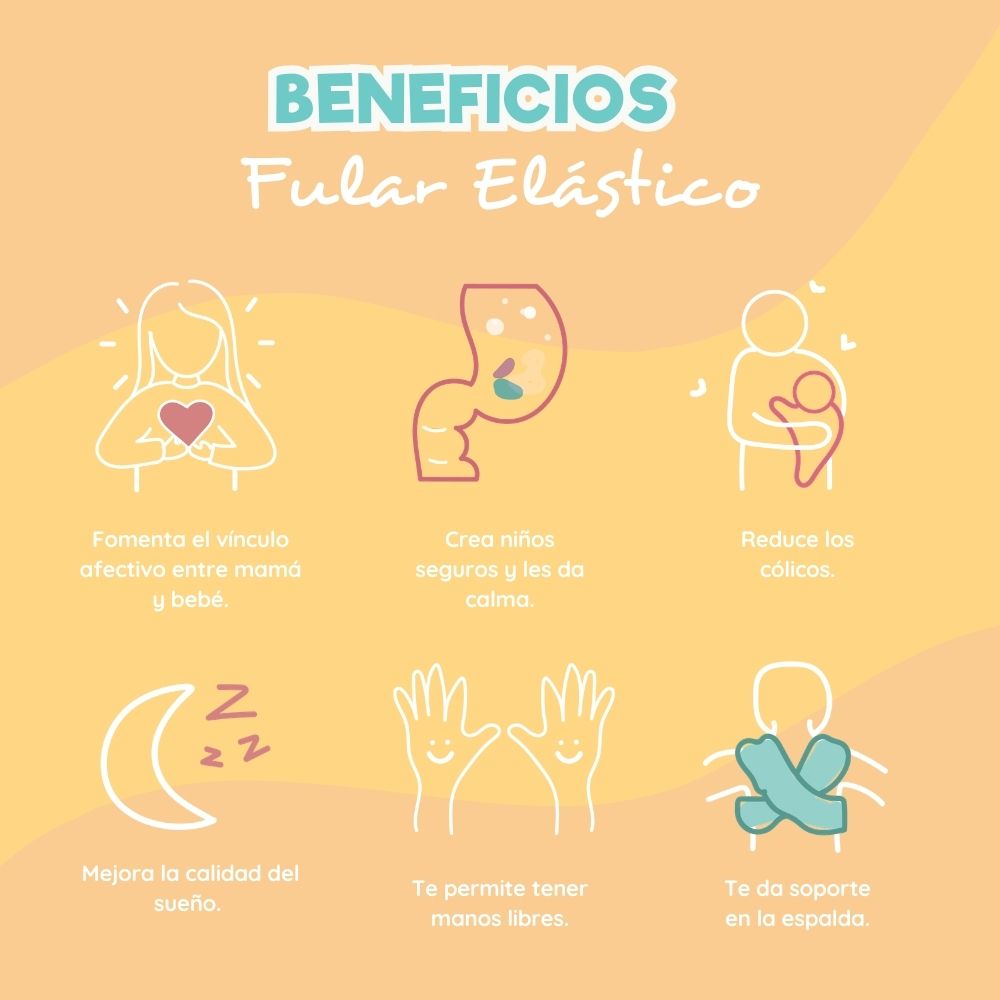 Fula Portabebé Elástico Changuitos BabyWrap Arena