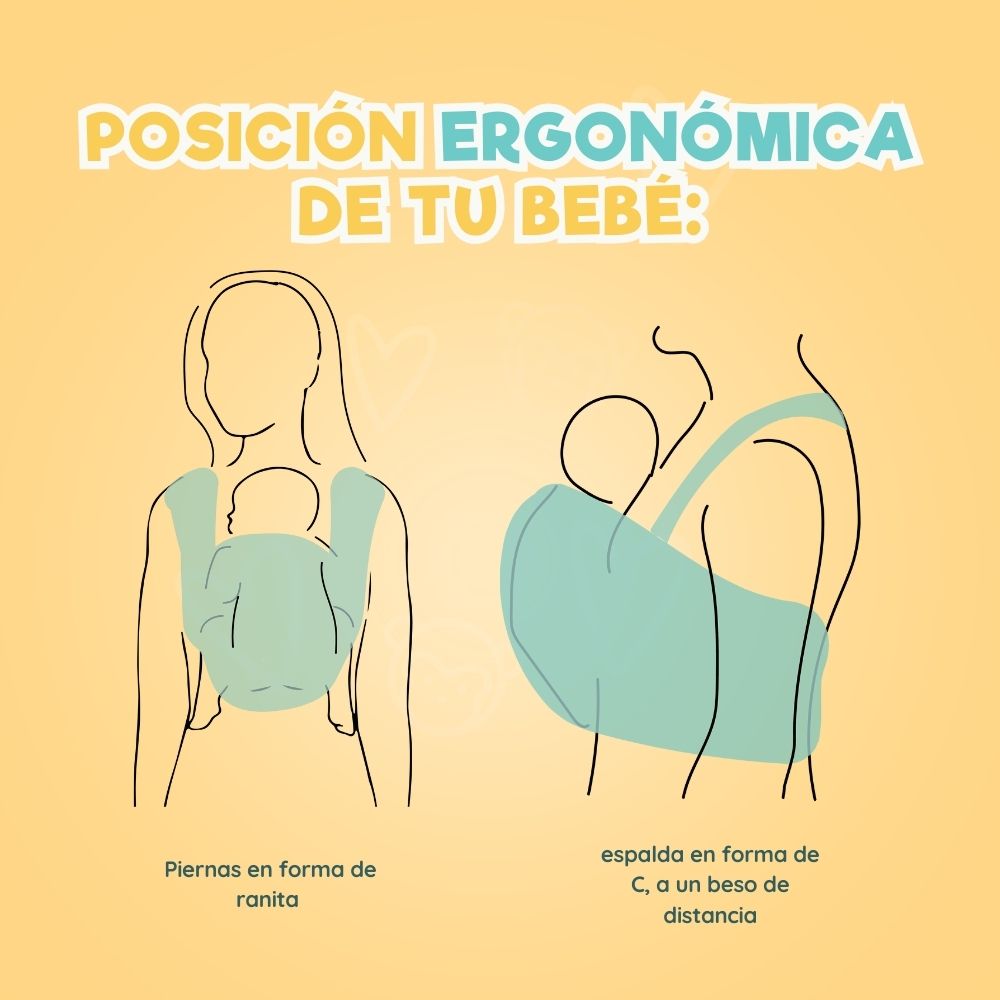 Fula Portabebé Elástico Changuitos BabyWrap Arena