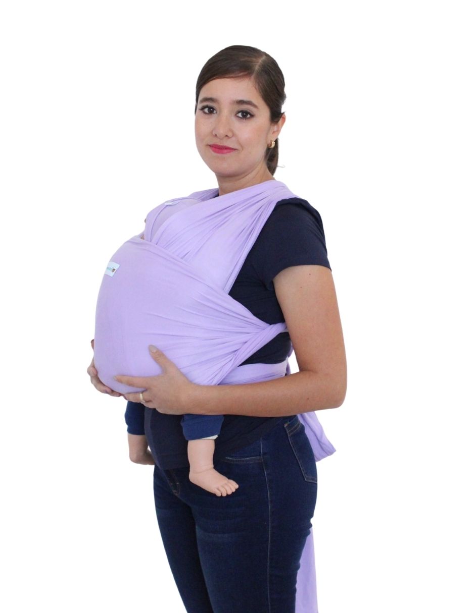 Fula Portabebé Elástico Changuitos BabyWrap Lila
