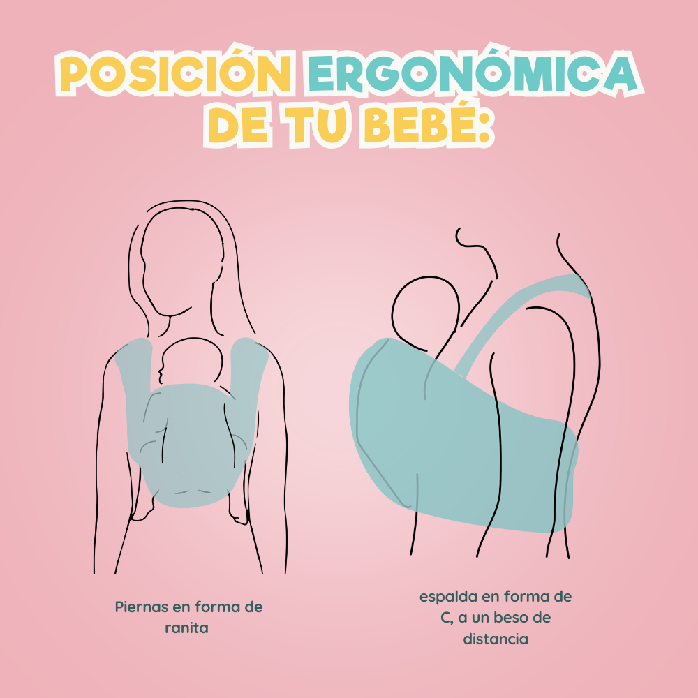 Fula Portabebé Elástico Changuitos BabyWrap Verde
