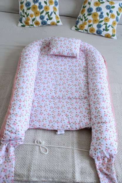 Nido Colecho  Changuitos Conejitos Rosas