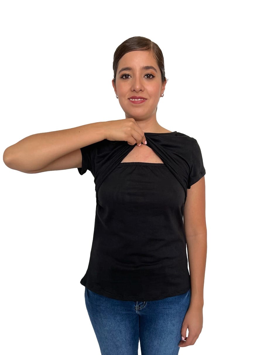 BLUSA DE EMBARAZO LYCRA