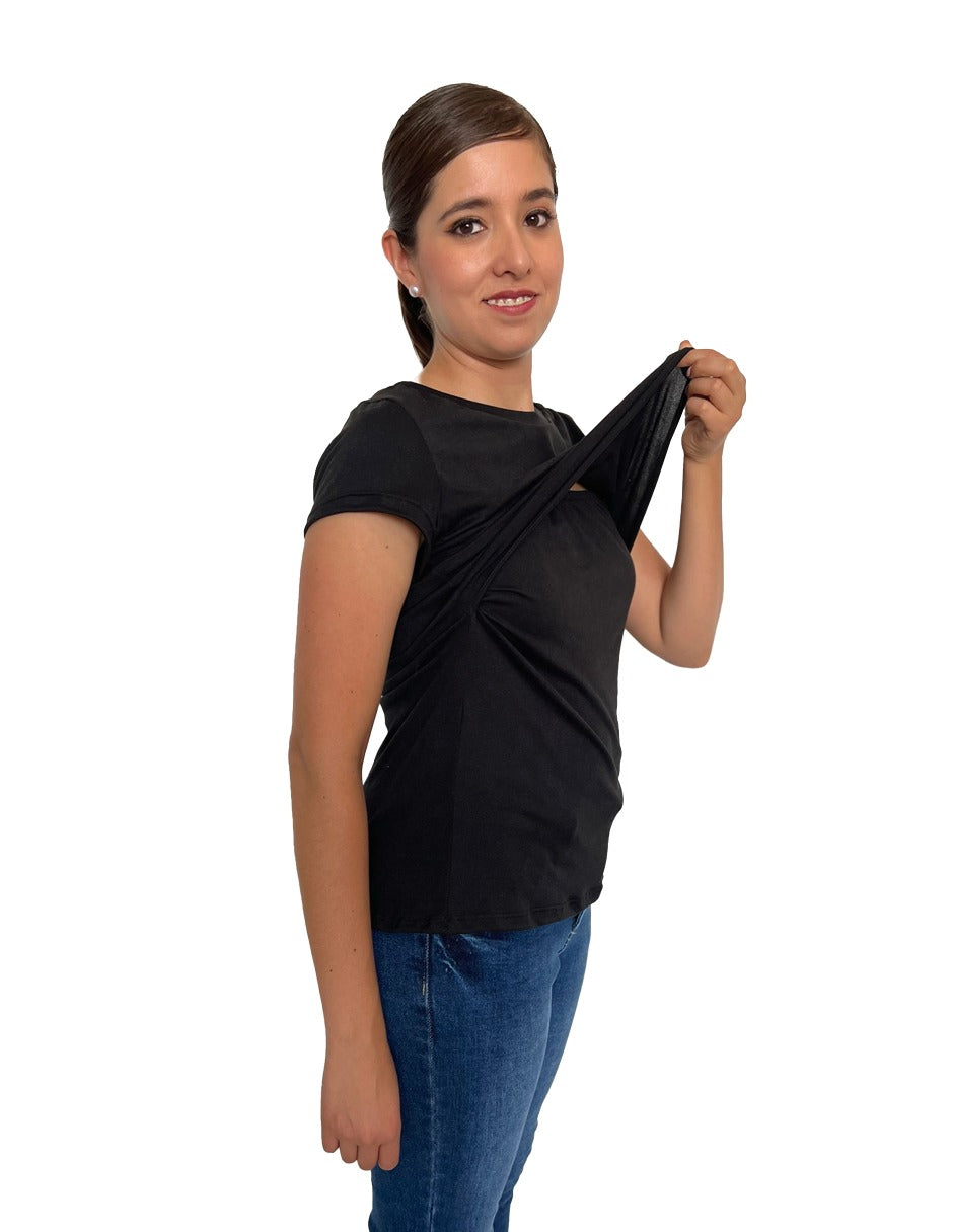 BLUSA DE EMBARAZO LYCRA