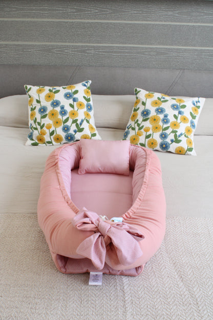 Nido Colecho  Changuitos Palo de Rosa con Bolitas