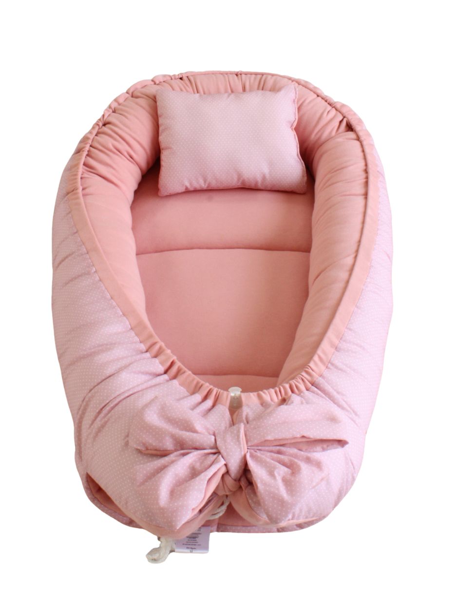 Nido Colecho  Changuitos Palo de Rosa con Bolitas