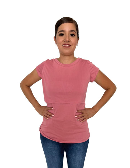 BLUSA DE EMBARAZO LYCRA