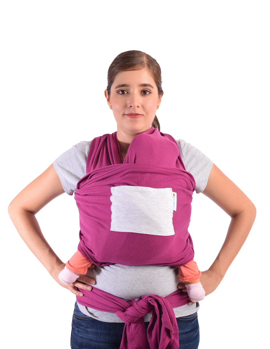 Rebozo Fular Semielástico Changuitos Bugambilia