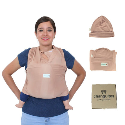Fula Portabebé Elástico Changuitos BabyWrap Arena