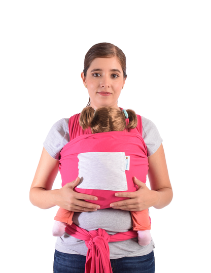 Rebozo Fular Semielástico Changuitos Fucsia