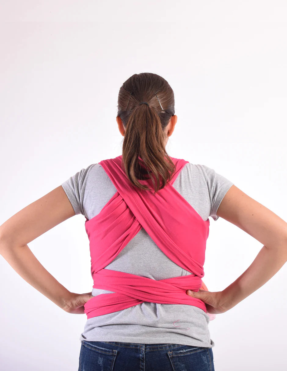 Rebozo Fular Semielástico Changuitos Fucsia