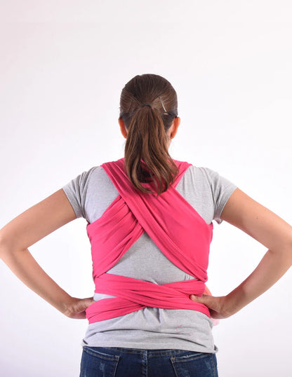 Rebozo Fular Semielástico Changuitos Fucsia
