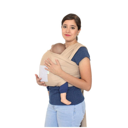 Rebozo Fular Semielástico Changuitos Beige