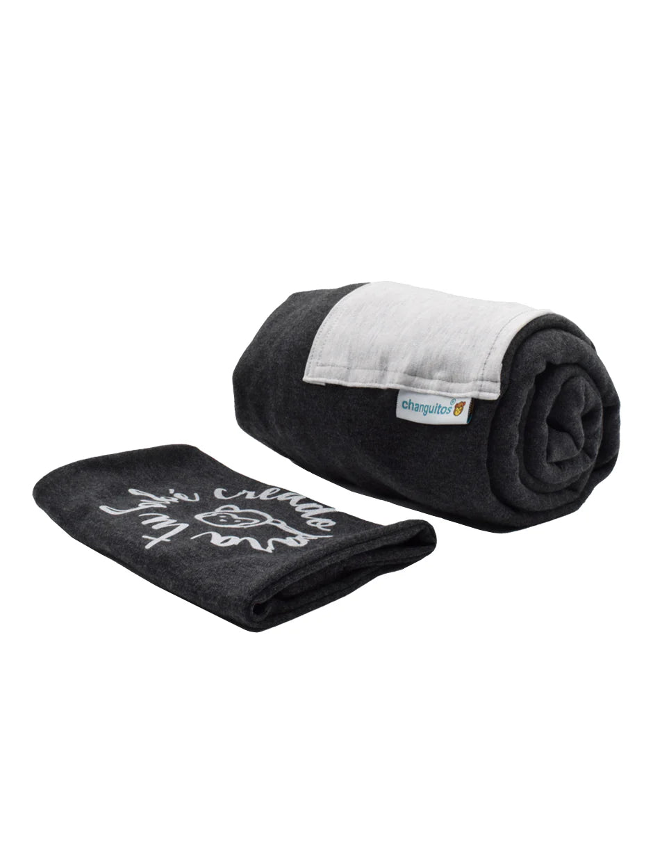 Rebozo Fular Semielástico Changuitos Negro