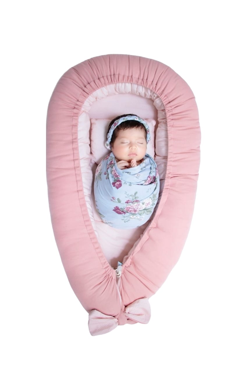 Nido Colecho  Changuitos Palo de Rosa con Bolitas