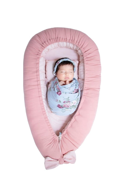 Nido Colecho  Changuitos Palo de Rosa con Bolitas