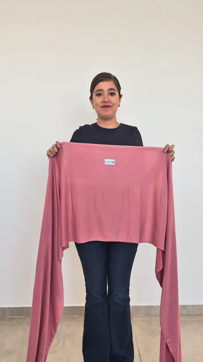 Fula Portabebé Elástico Changuitos BabyWrap Rosa